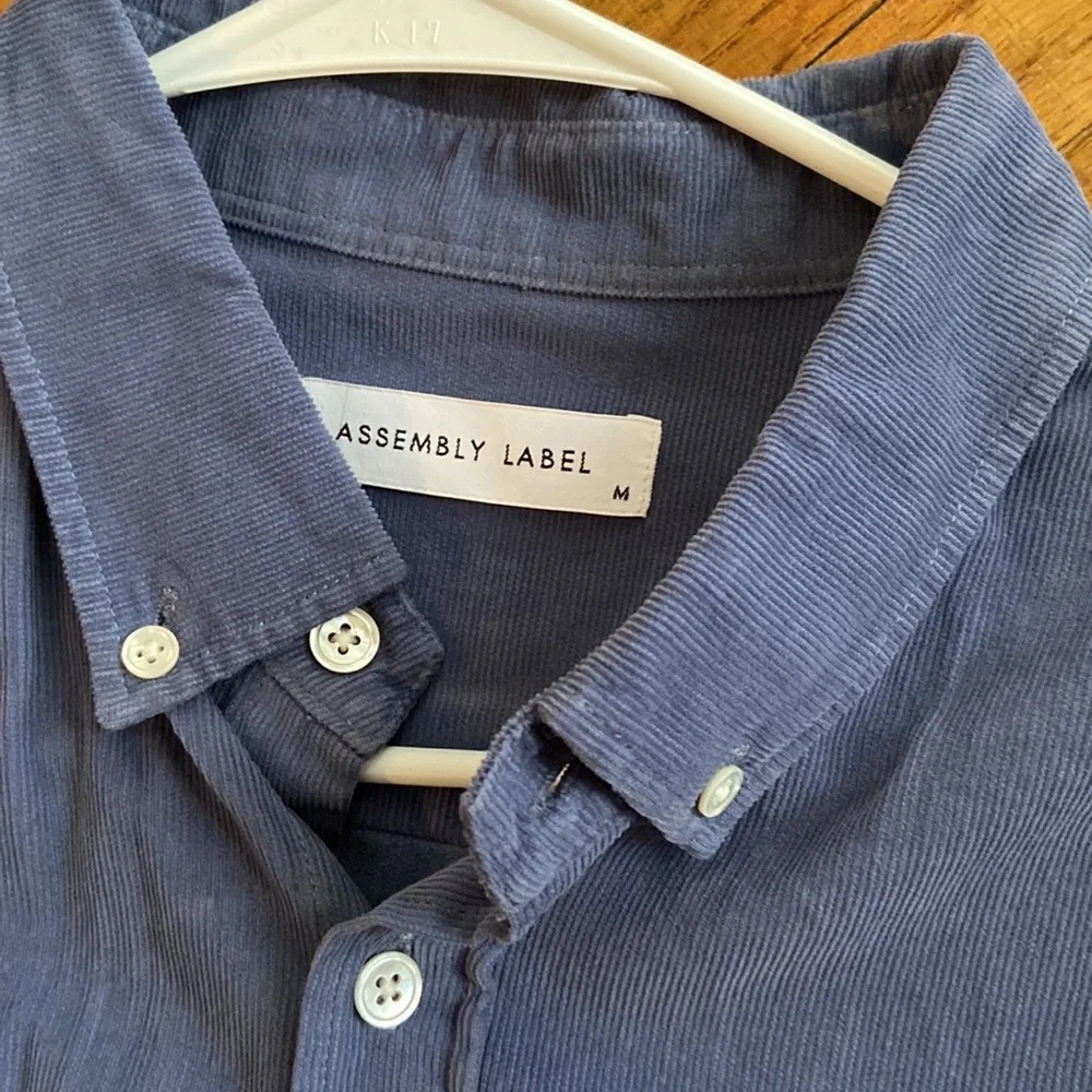 Assembly Label Cord Shirt - Picture 2 of 5